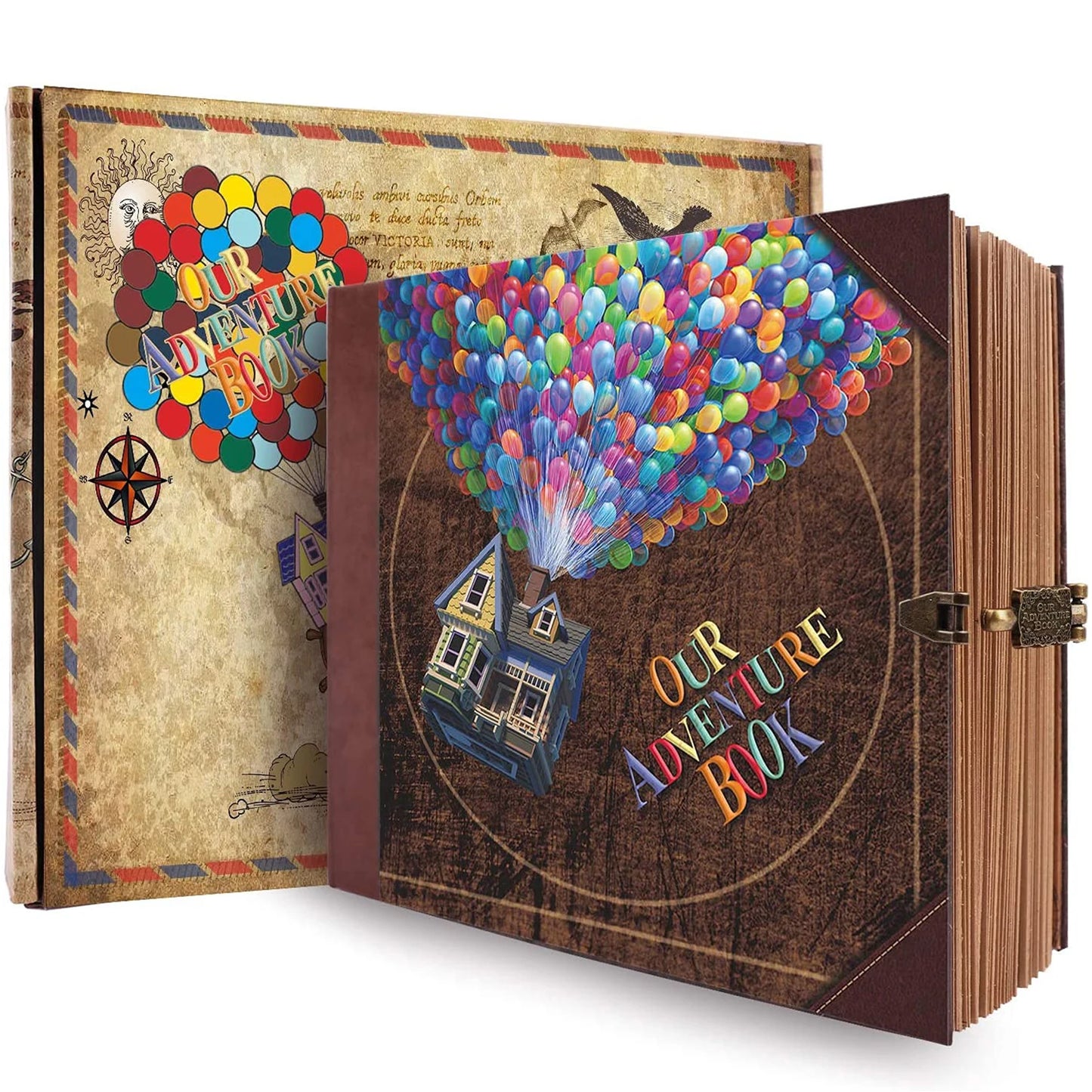 Our Adventure Book 146 Page DIY Handmade Photo Album Scrapbook