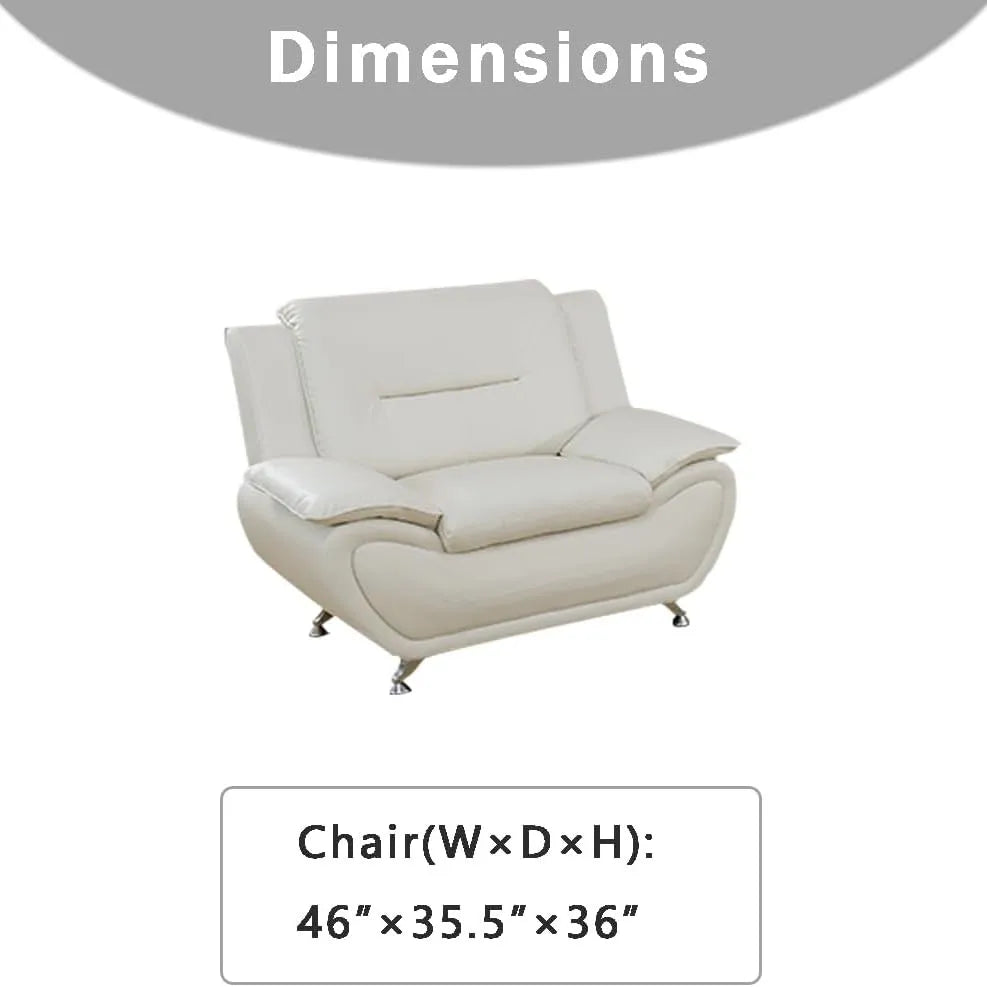 Modern Compact 1-Seat Sofa
