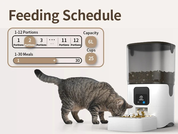 Automatic Feeder with APP Control for Remote Feeding