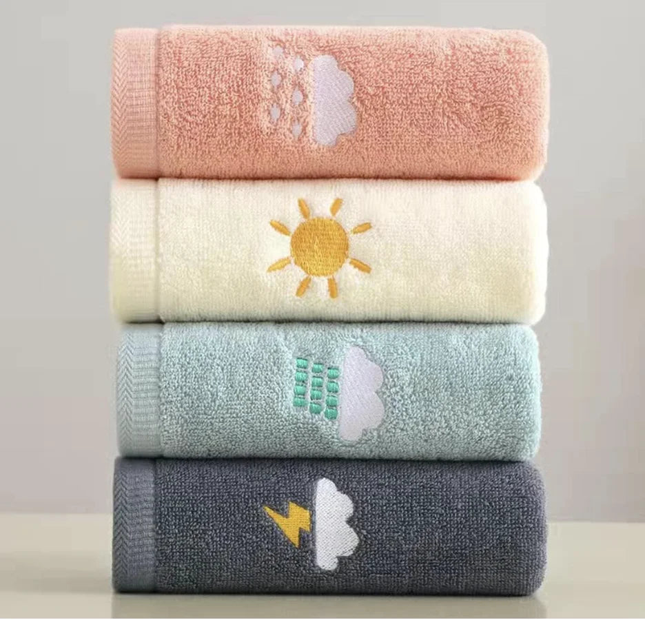 Set of 4 Bathroom Hand Towels