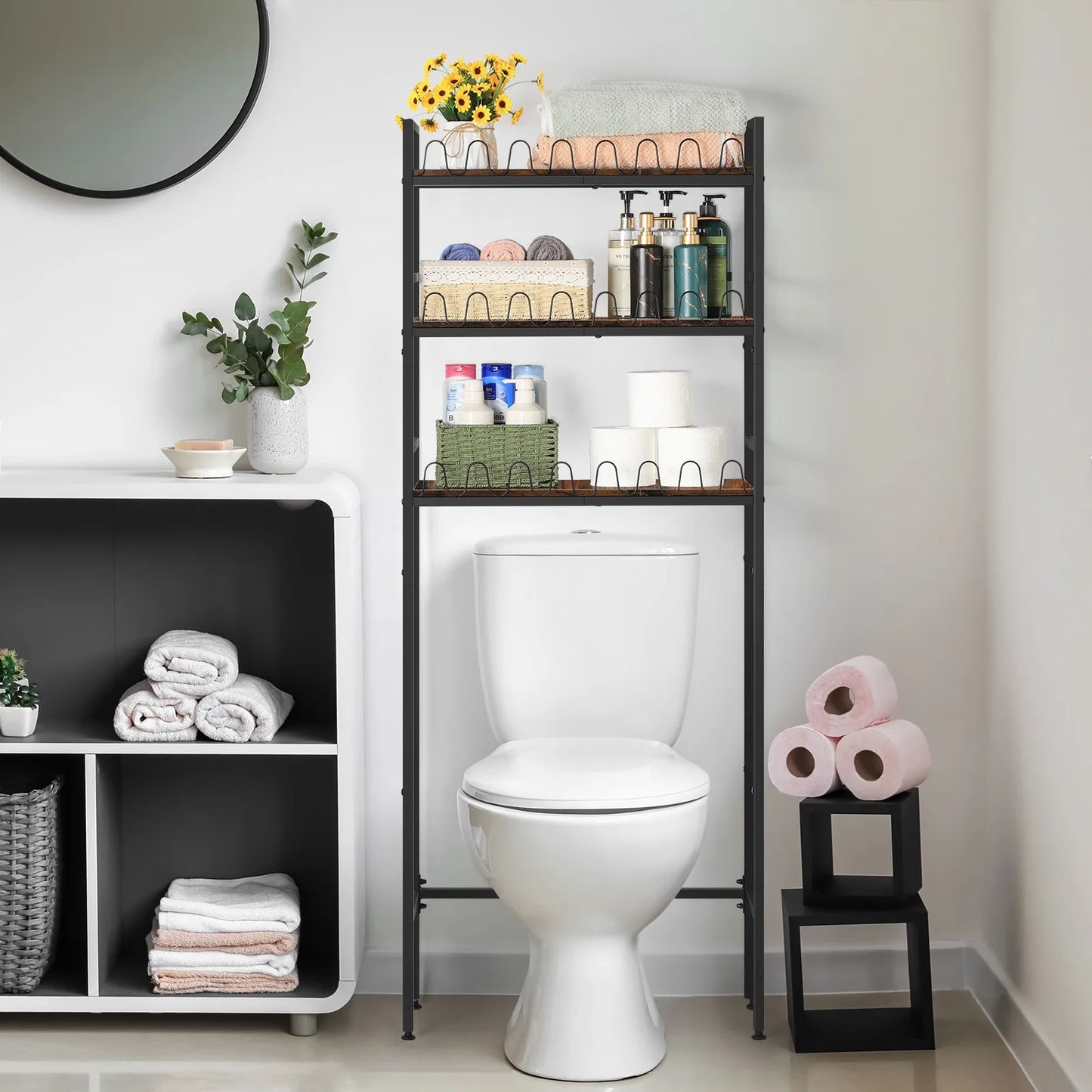 Over The Toilet Storage Holder