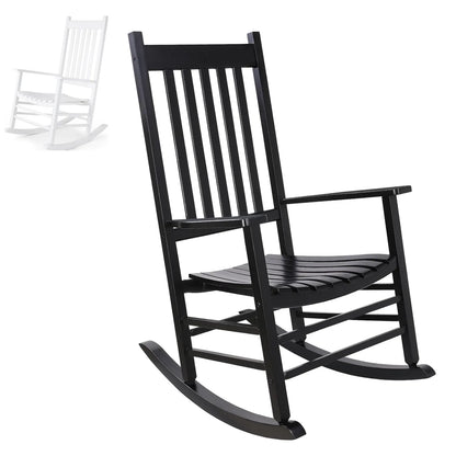 Wooden Patio Rocking Chair