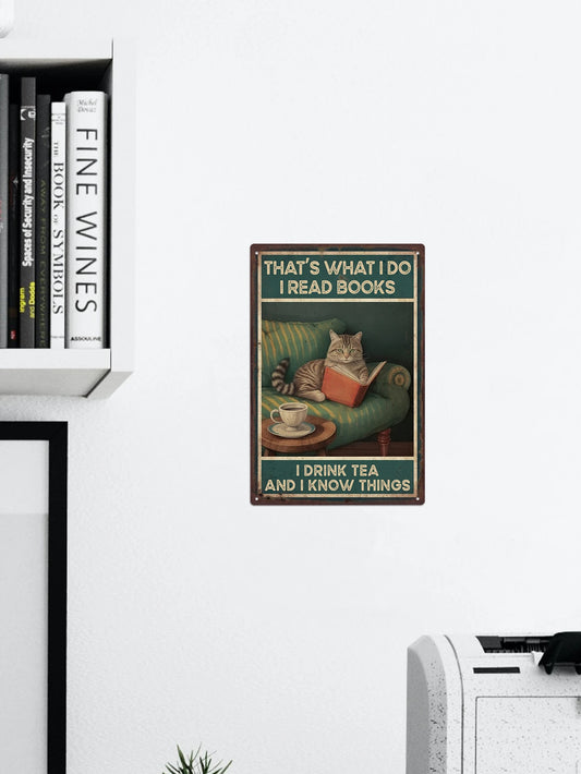 Retro Wall Decor for Study, Den