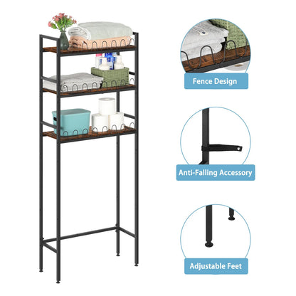 Over The Toilet Storage Holder