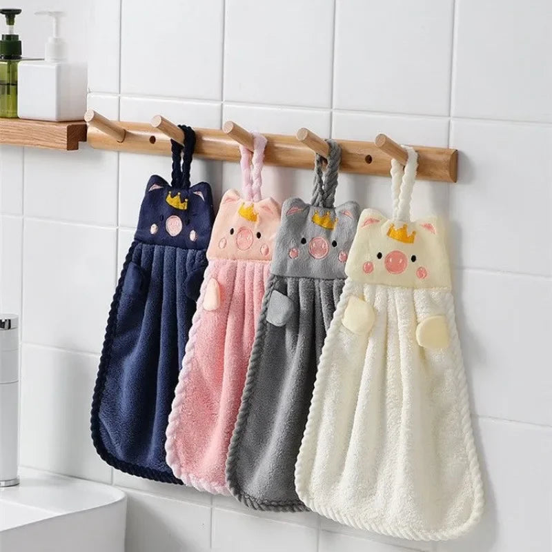 Cute Hand Towels Super Absorbent Microfiber