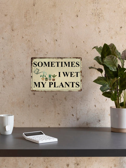 Rustic Gardening Wall Decor