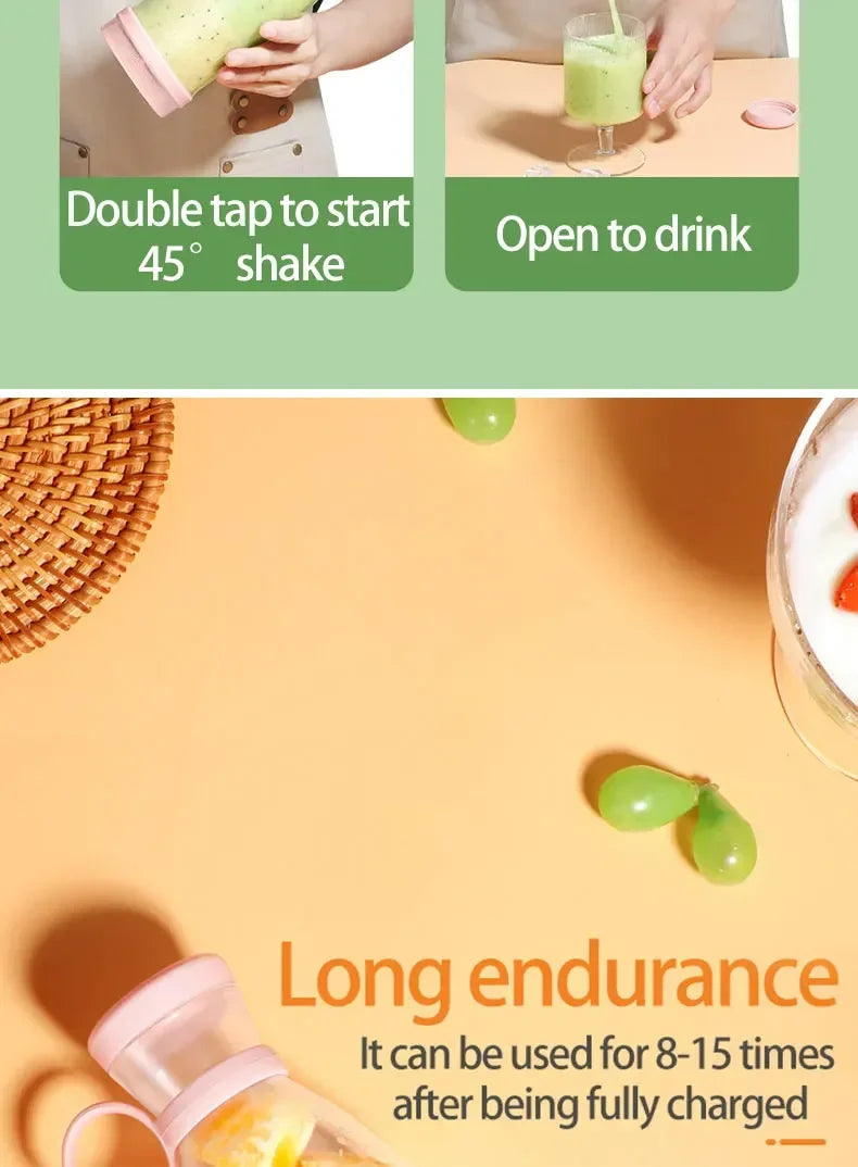 Electric Juicer Cup Blender USB