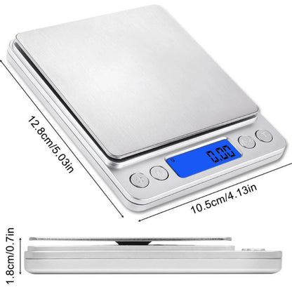 Digital Food Scale, Gram and Oz Display
