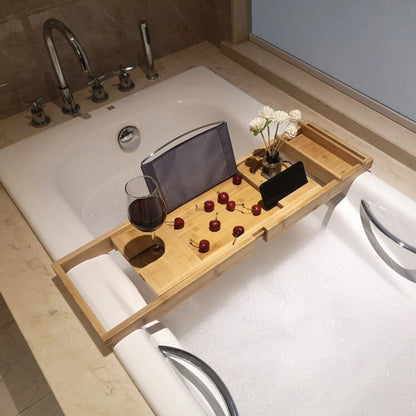 Wooden Bath Caddy