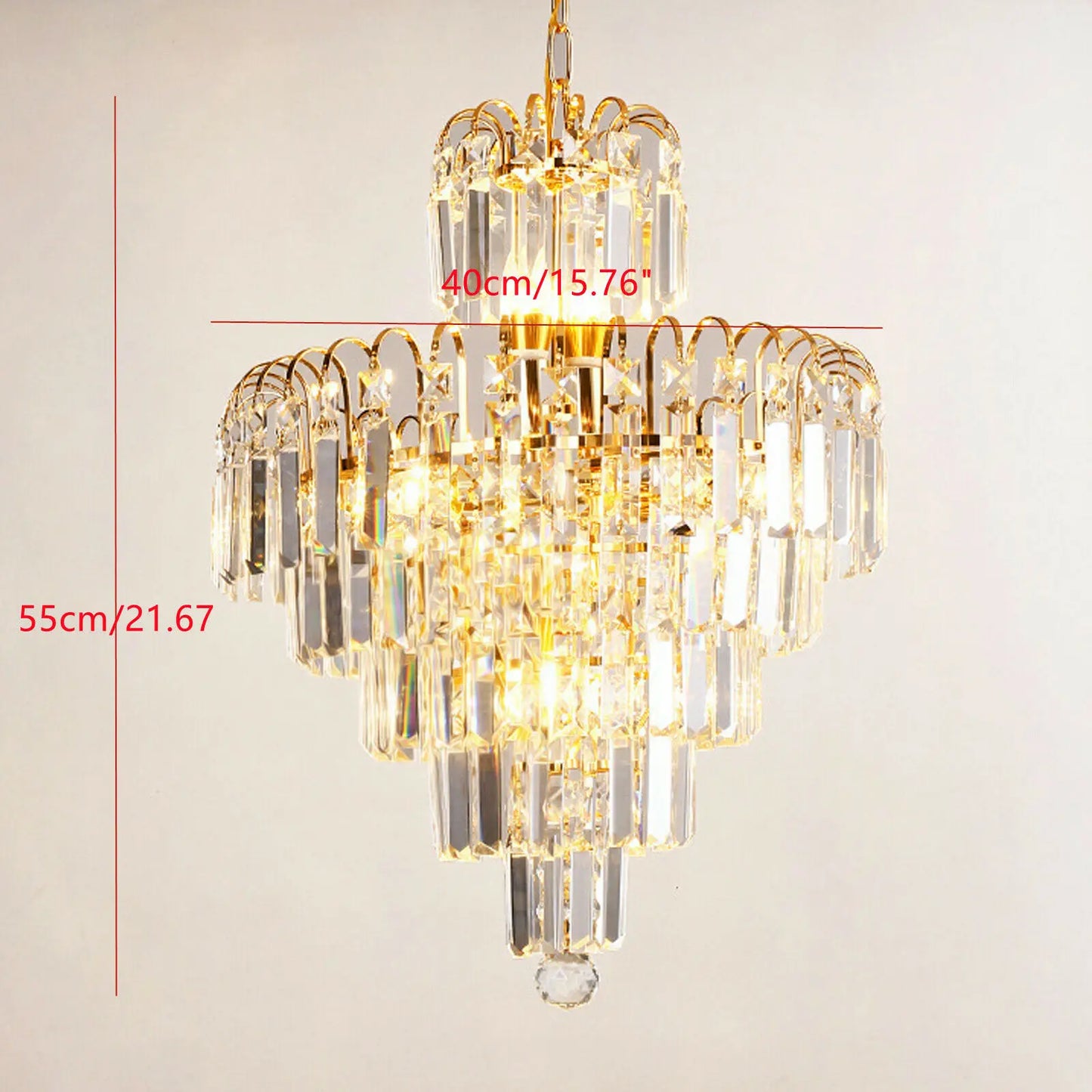 Luxury Crystal Chandelier Fixture