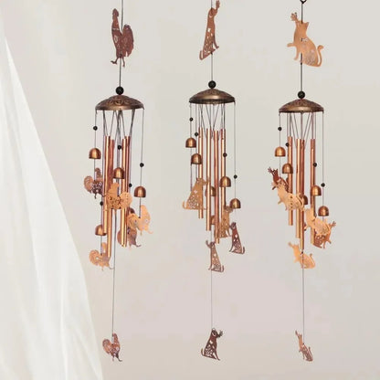 Vintage Metal Wind Chimes