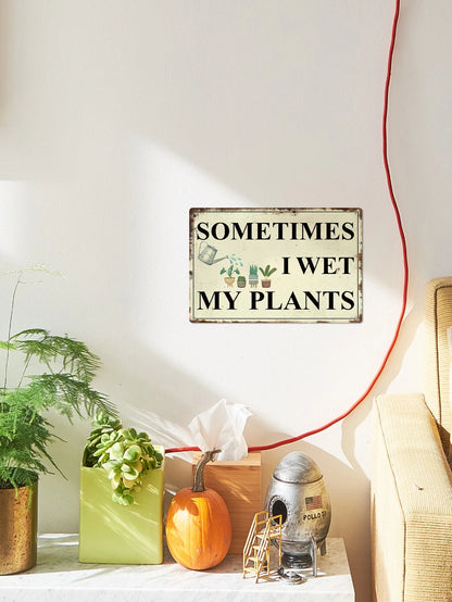 Rustic Gardening Wall Decor