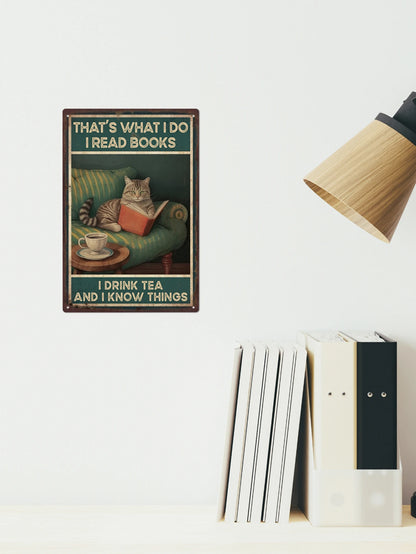 Retro Wall Decor for Study, Den