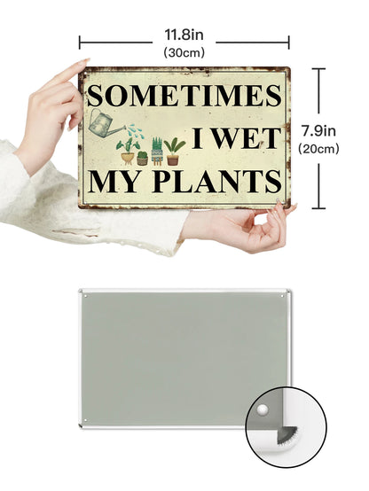 Rustic Gardening Wall Decor