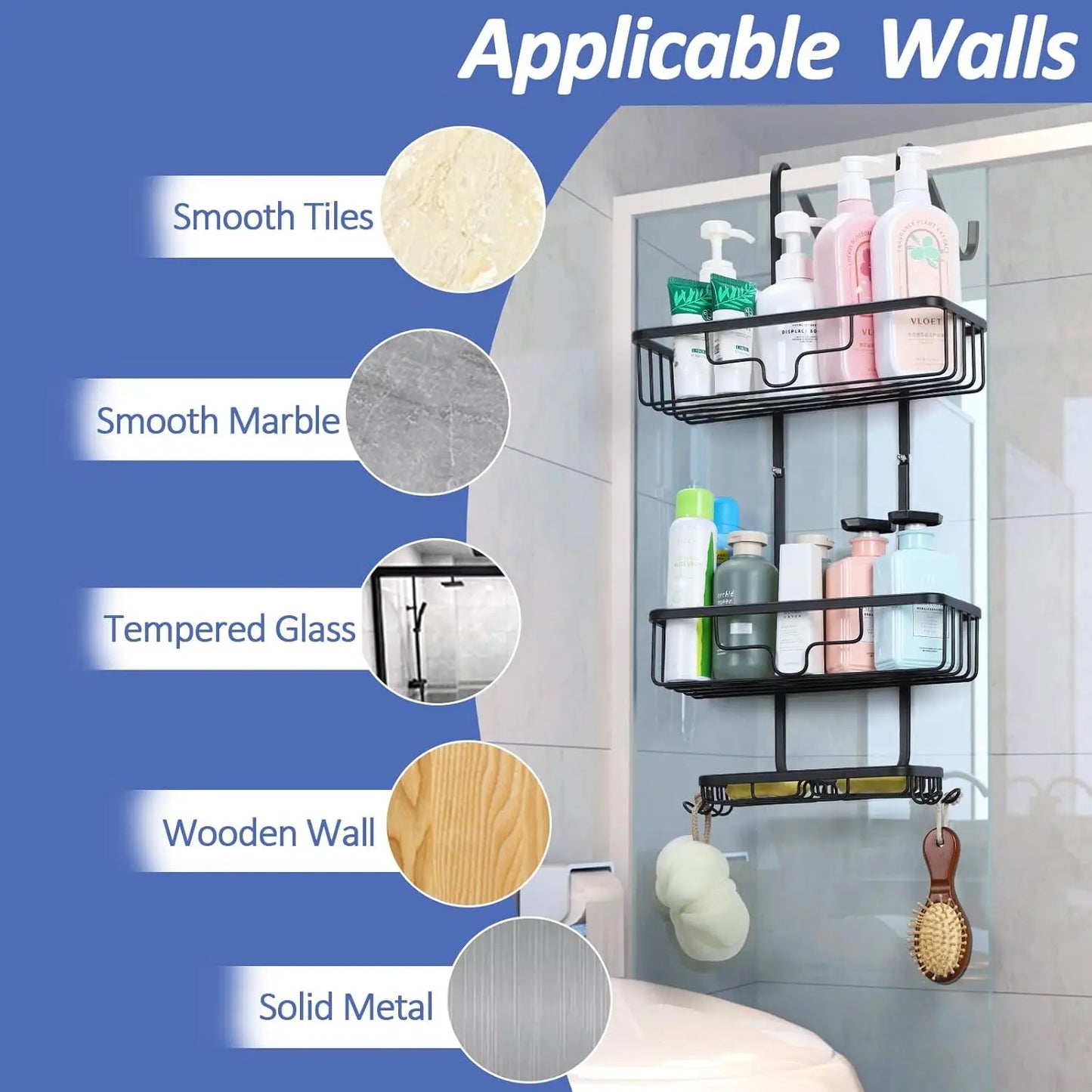 Over the Door Shower Caddy