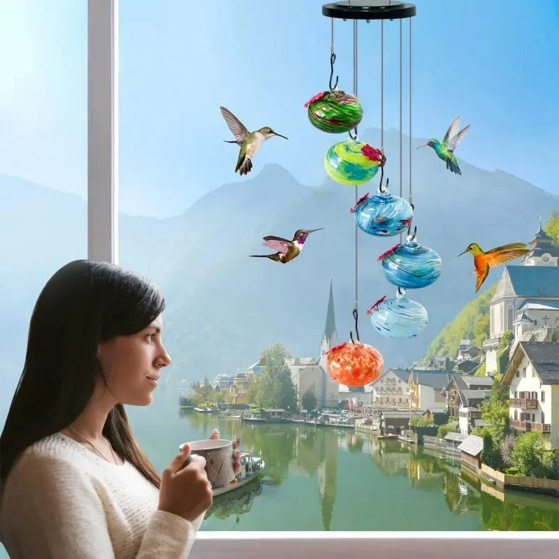 Hummingbird Feeders Wind Chimes