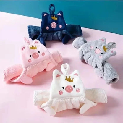 Cute Hand Towels Super Absorbent Microfiber