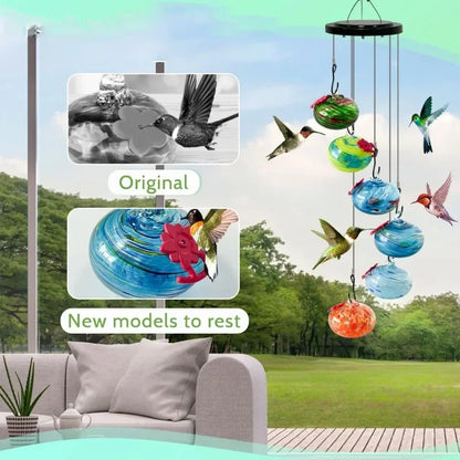 Hummingbird Feeders Wind Chimes