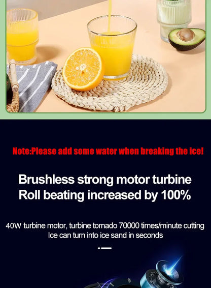 Electric Juicer Cup Blender USB