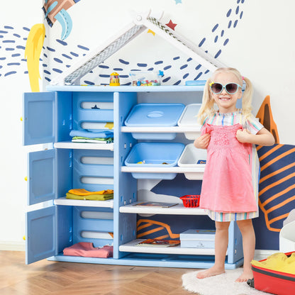 Multi-Style Shelf Organizer for Kids Bedroom