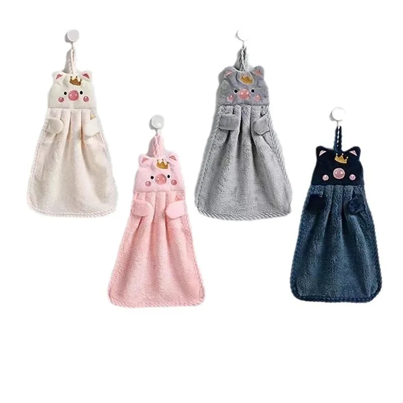Cute Hand Towels Super Absorbent Microfiber