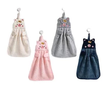 Cute Hand Towels Super Absorbent Microfiber